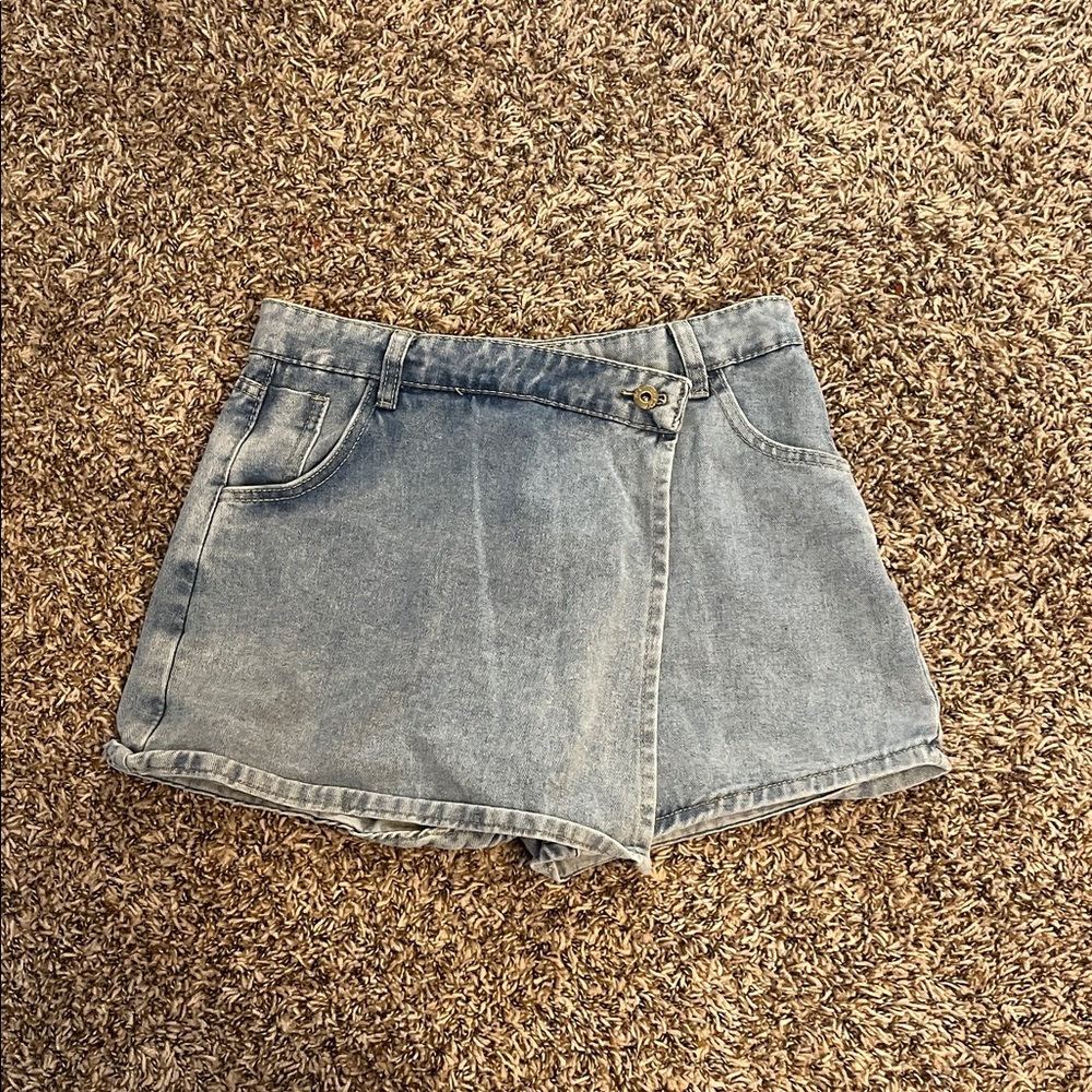 Denim Blue Women's Shorts